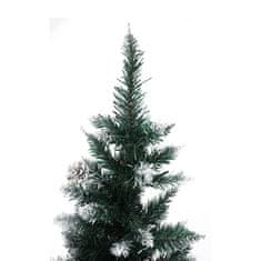 KONDELA Božično drevo Christmas Type 4 220 cm - zeleno