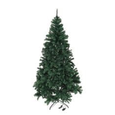 KONDELA Božično drevo z osvetlitvijo Christmas Type 5 LED450 220 cm - zeleno