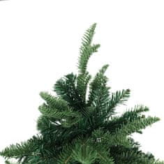 KONDELA Božično drevo Christmas Type 3 220 cm - zeleno