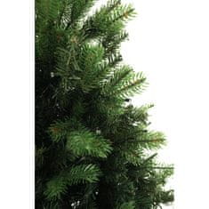 KONDELA Božično drevo z osvetlitvijo Christmas Type 6 LED300 180 cm - zeleno