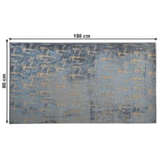 KONDELA Preproga Moronis Type 3 80x150 cm - temno siva