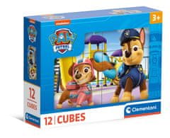 Clementoni Slikovne kocke - Paw Patrol, 12 kock