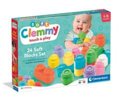 Clementoni Soft Clemmy Komplet 24 mehkih kock