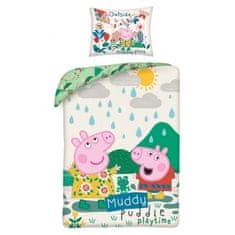 Peppa Pig Posteljnina Pujsa Pepa - Muddy Puddle