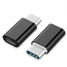 Gembird Ženska | 5 nožic Micro-USB tipa B | Moška | 24 nožic USB-C | Črna