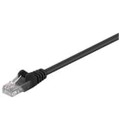 Goobay Goobay | CAT 5e | Omrežni kabel | Neekraniran zvit par (UTP) | Moški | RJ-45 | Črna | 2 m