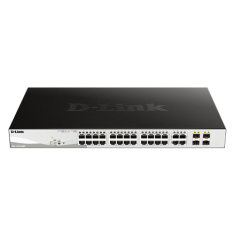 D-Link D-Link | Stikalo | DGS-1210-28MP | Spletno upravljanje | Montaža v omaro | Število vrat 1 Gbps (RJ-45) 24 | Število vrat SFP 4 | Število vrat PoE/Poe+ 24 | Vrsta napajanja Zunanje | Življenjska doba m