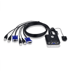 Aten Aten 2-portno stikalo USB VGA KVM z daljinsko izbiro vrat Aten | CS22U KVM stikala Iskanje izdelka ali ključne besede 2-portno stikalo USB VGA KVM z daljinsko izbiro vrat