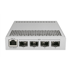 Mikrotik MikroTik | Stikalo | CRS305-1G-4S+IN | Spletno upravljanje | Namizni računalnik | 1 Gbps vrata (RJ-45), število 1 | SFP+ vrata, število 4