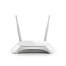 TP-Link TP-LINK | Usmerjevalnik 3G/4G | TL-MR3420 | 802.11n | 300 Mbit/s | 10/100 Mbit/s | Vrata Ethernet LAN (RJ-45) 4 | Podpora omrežju Mesh Ne | MU-MiMO Ne | 3G/4G prek dodatnega adapterja USB | Vrsta ante