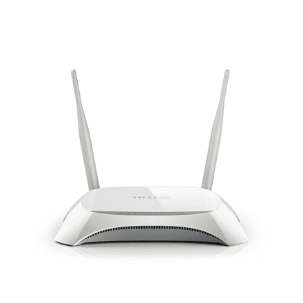 TP-Link TP-LINK | Usmerjevalnik 3G/4G | TL-MR3420 | 802.11n | 300 Mbit/s | 10/100 Mbit/s | Vrata Ethernet LAN (RJ-45) 4 | Podpora omrežju Mesh Ne | MU-MiMO Ne | 3G/4G prek dodatnega adapterja USB | Vrsta ante