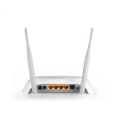 TP-Link TP-LINK | Usmerjevalnik 3G/4G | TL-MR3420 | 802.11n | 300 Mbit/s | 10/100 Mbit/s | Vrata Ethernet LAN (RJ-45) 4 | Podpora omrežju Mesh Ne | MU-MiMO Ne | 3G/4G prek dodatnega adapterja USB | Vrsta ante