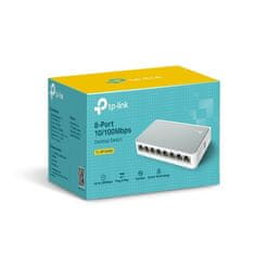 TP-Link TP-LINK | Stikalo | TL-SF1008D | Neupravljano | Namizni računalnik | 10/100 Mbps vrat (RJ-45) v številu 8 | Vrsta napajanja Zunanje | 36 mesecev