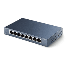 TP-Link TP-LINK | Stikalo | TL-SG108 | Neupravljano | Namizni računalnik | 1 Gbps (RJ-45) število vrat 8 | Vrsta napajanja Zunanje | 36 mesecev