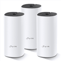 TP-Link TP-LINK | Celoten domači sistem Mesh WiFi | Deco M4 (3 paketi) | 802.11ac | 300+867 Mbit/s | 10/100/1000 Mbit/s | Ethernet LAN (RJ-45) vrata 2 | Podpora Mesh Yes | MU-MiMO Yes | Brez mobilnega širokop