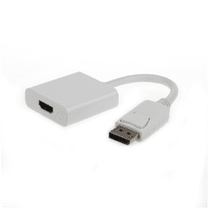 Gembird Video adapter Gembird | 19-pinski HDMI tipa A | ženski | 20-pinski DisplayPort | moški | bel