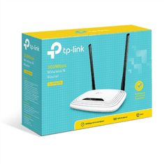 TP-Link TP-LINK | Usmerjevalnik | TL-WR841N | 802.11n | 300 Mbit/s | 10/100 Mbit/s | 4 ethernetna vrata LAN (RJ-45) | Podpora za mrežo ne | MU-MiMO ne | Brez mobilnih širokopasovnih storitev | Vrsta antene 2x