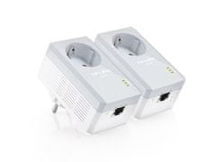 TP-Link TP-LINK | Začetni komplet Powerline 600 | TL-PA4010P KIT | 10/100 Mbit/s | Vrata Ethernet LAN (RJ-45) 1 | Hitrost prenosa podatkov (max.) 600 Mbit/s | Dodatna vtičnica