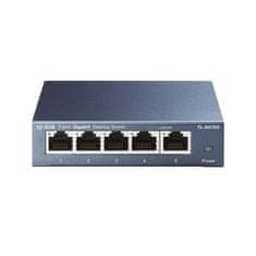 TP-Link TP-LINK | Stikalo | TL-SG105 | Neupravljano | Namizni računalnik | Število vrat 1 Gb/s (RJ-45) 5 | Vrsta napajanja Zunanje | 24 mesecev