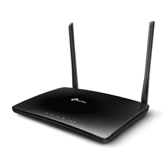 TP-Link TP-LINK | Usmerjevalnik 4G LTE | TL-MR6400 | 802.11n | 300 Mbit/s | 10/100 Mbit/s | Vrata Ethernet LAN (RJ-45) 3 | Omrežna podpora Ne | MU-MiMO Ne | 4G | Vrsta antene 2xVzven | Ni USB