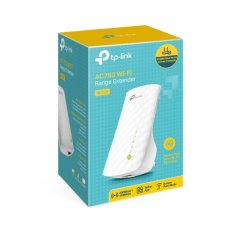 TP-Link TP-LINK | RE200 | Razširjevalnik | 802.11ac | 2,4 GHz/5 GHz | 300+433 Mbit/s | 10/100 Mbit/s | Vrata Ethernet LAN (RJ-45) 1 | MU-MiMO Ne | Brez PoE | Vrsta antene 3x notranja