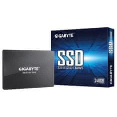 Gigabyte Gigabyte | GP-GSTFS31240GNTD | 240 GB | 2,5-palčni SSD | Vmesnik SSD SATA | Hitrost branja 500 MB/s | Hitrost zapisovanja 420 MB/s