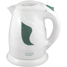 Adler Adler | Kuhalnik | AD 08 | Standard | 850 W | 1 L | Plastika | 360° vrtljivo dno | Bela