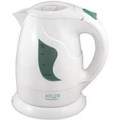 Adler Adler | Kuhalnik | AD 08 | Standard | 850 W | 1 L | Plastika | 360° vrtljivo dno | Bela