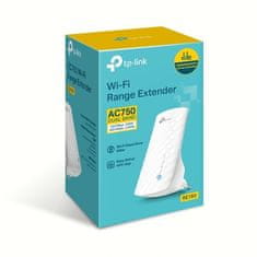 TP-Link TP-LINK | RE190 | Razširjevalnik | 802.11ac | 2,4 GHz/5 GHz | 300+433 Mbit/s | Vrata Ethernet LAN (RJ-45) | MU-MiMO Ne | Brez PoE | Vrsta antene 3 Vsestranska