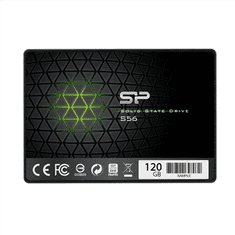 Silicon Power Silicon Power | S56 | 120 GB | 2,5" format SSD | vmesnik SATA SSD | hitrost branja 460 MB/s | hitrost pisanja 360 MB/s