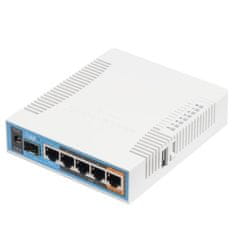 Mikrotik MikroTik | hAP ac | RB962UiGS-5HacT2HnT | 802.11ac | 2.4/5.0 | 1300 Mbit/s | 10/100/1000 Mbit/s | Ethernet LAN (RJ-45) priključkov 5 | MU-MiMO Yes | PoE in/out