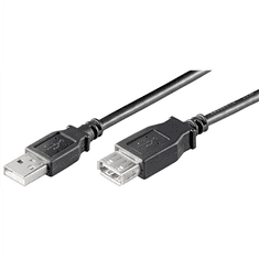 Goobay Goobay | Podaljševalni kabel USB | Ženski | 4-pinski USB tipa A | Moški | Črn | 4-pinski USB tipa A | 3 m