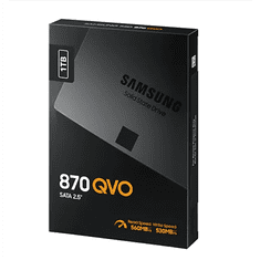 Samsung Samsung | SSD | 870 QVO | 1000 GB | 2,5-palčni format SSD | vmesnik SATA III | hitrost branja 560 MB/s | hitrost zapisovanja 530 MB/s