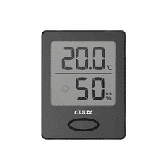 Duux Duux | Črna | LCD zaslon | Higrometer + termometer | Senzor