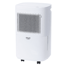 Adler Adler | Odvlaževalnik zraka | AD 7917 | Moč 200 W | Primerno za prostore do 60 m³ | Primerno za prostore do m² | Prostornina rezervoarja za vodo 2,2 L | Bela