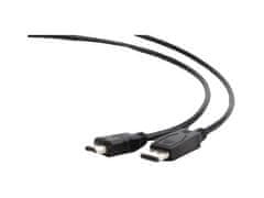 CABLEXPERT Cablexpert | CC-DP-HDMI-3M | Moški | 19-pinski HDMI tipa A | Moški | 20-pinski DisplayPort | 3 m