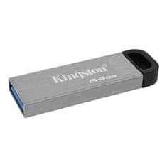 Kingston Kingston | Bliskovni disk USB | DataTraveler Kyson | 64 GB | USB 3.2 Gen 1 | Črna/siva