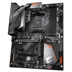 Gigabyte Gigabyte | A520 AORUS ELITE 1.0 | Družina procesorjev AMD | Procesorska vtičnica AM4 | DDR4 DIMM | Pomnilniške reže 4 | Število priključkov SATA 4 x priključki SATA 6 Gb/s | Čipovski nabor AMD A | ATX