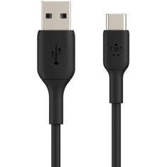 Belkin Belkin kabel USB-C | Moški | 4-konični USB tipa A | Moški | Črn | 24-konični USB-C | 2 m | Polnjenje in sinhronizacija | Združljiv s Samsung Galaxy Note10, Note10+, S10, S10+, S10e, Google Pixel 4,