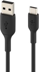 Belkin Belkin kabel USB-C | Moški | 4-konični USB tipa A | Moški | Črn | 24-konični USB-C | 2 m | Polnjenje in sinhronizacija | Združljiv s Samsung Galaxy Note10, Note10+, S10, S10+, S10e, Google Pixel 4,