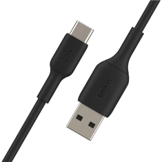 Belkin Belkin kabel USB-C | Moški | 4-konični USB tipa A | Moški | Črn | 24-konični USB-C | 2 m | Polnjenje in sinhronizacija | Združljiv s Samsung Galaxy Note10, Note10+, S10, S10+, S10e, Google Pixel 4,