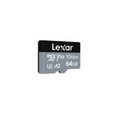 Lexar Lexar | Professional 1066x | UHS-I | 64 GB | MicroSDXC | Flash spomin razreda 10