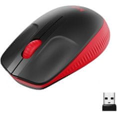 Logitech Logitech | Miška polne velikosti | M190 | Brezžična | USB | Rdeča