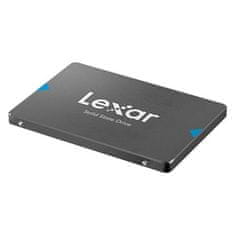 Lexar Lexar | SSD | NQ100 | 480 GB | format 2,5 SSD | vmesnik SATA III | hitrost branja 550 MB/s | hitrost zapisovanja 480 MB/s