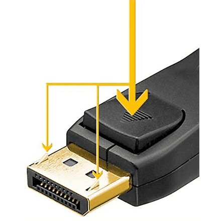 Goobay Goobay | Kabel DisplayPort | Moški | 20-pinski DisplayPort | Moški | 20-pinski DisplayPort | 3 m | Črna