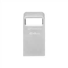 Kingston Kingston | Flash disk USB 3.2 | DataTraveler micro | 64 GB | USB 3.2 | Silver