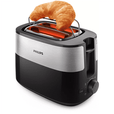 Philips Philips | HD2516/90 Daily Collection | Toaster | Moč 830 W | Število vtičnic 2 | Material ohišja plastika | Črna