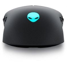 DELL Dell | Gaming Mouse | Alienware AW720M | Žična/brezžična | Žična - USB tipa A | Črna