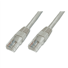 Digitus Digitus | CAT 5e | UTP povezovalni kabel | Moški | RJ-45 | Siva | 1 m