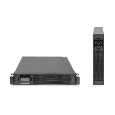 Digitus DIGITUS OnLine UPS, rack/tower, 1500VA, 1500W, LCD, 8 x C13, 1 x C19, RS-232, USB, RJ45, SNMP kartica (opcija), relejna kartica (opcija) Digitus | OnLine UPS | OnLine UPS Modul, 1500VA/150